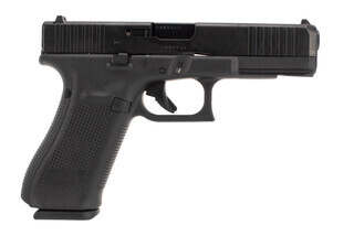 Glock 17 Gen5 9mm pistol features front slide serrations
